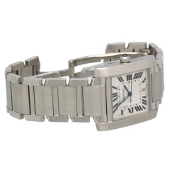 Cartier Tank Francaise Staal Ref.2302 