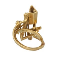 18Krt.gouden ring ontwerp  Anneke Schat (televizier-ring)