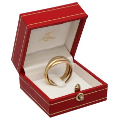 18Krt Vintage Cartier Les must Trinity ring