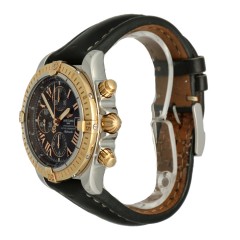 Breitling Chronomat Evolution Gold/Steel Black Index 