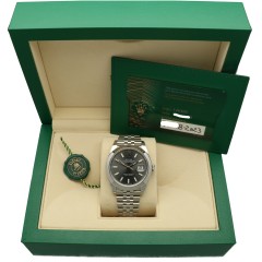 Rolex Datejust 41 Ref.126300 Rhodium/Jubilee