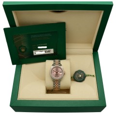 Rolex Lady-Datejust 28mm Goud/Staal  Ref.279381RBR   