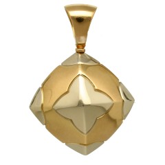 Bulgari Pyramide Hanger Bi-Color