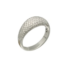 Witgouden ring met Briljant uit de collectie van Leo Pizzo