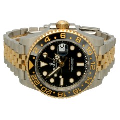 Rolex GMT-Master II Goud/Staal Ref.126713GRNR 99% Nieuw 