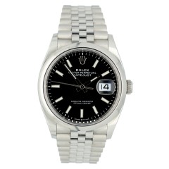 Rolex Datejust 36 Ref.126200 Black Index  (GERESERVEERD)