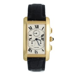 Cartier Tank Americaine 18Krt. Ref.1730 Full Set. (GERESERVEERD)