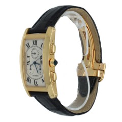 Cartier Tank Americaine 18Krt. Ref.1730 Full Set. (GERESERVEERD)