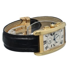 Cartier Tank Americaine 18Krt. Ref.1730 Full Set. (GERESERVEERD)