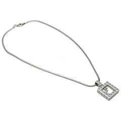 Chopard Happy Diamonds collier 18krt. witgoud