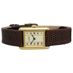 Cartier Tank vermeil 925 Ref.5051001