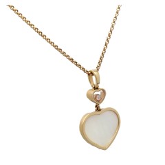 18Krt. Rosegoud Chopard Happy Hearts Collier