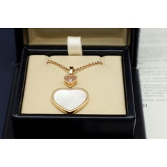 18Krt. Rosegoud Chopard Happy Hearts Collier