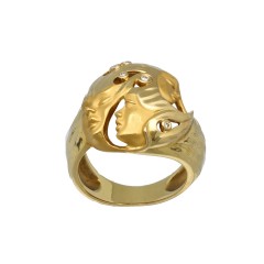 Carrera y Carrera 18 krt Gouden ring met Diamant