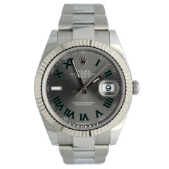 Rolex Datejust 41 'Wimbledon' 126334 Like New 99%