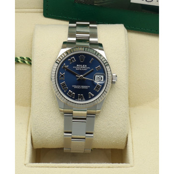 Rolex Datejust 31 Blue Roman Ref.278274