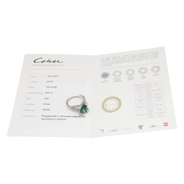 Witgouden Cober ring 