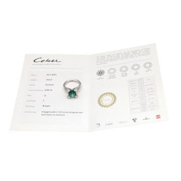 Witgouden Cober ring 