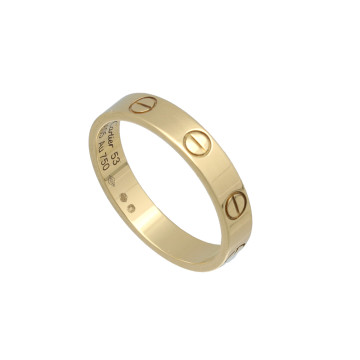 18Krt geelgouden Cartier Love ring