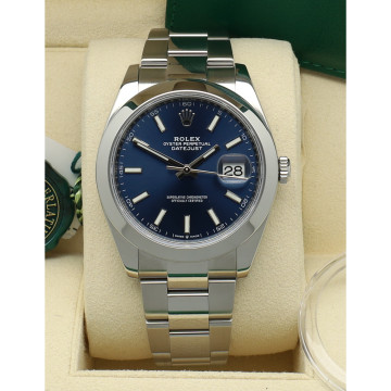Rolex Datejust 41 'Blue Index' Ref. 126300
