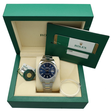 Rolex Datejust 41 'Blue Index' Ref. 126300
