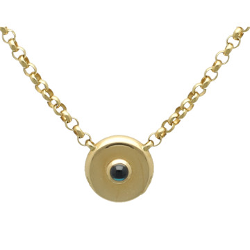 Maison Tabbah Collier model Beret 18 Krt Goud.