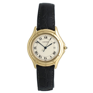 Cartier Cougar 18 Krt Full Set.