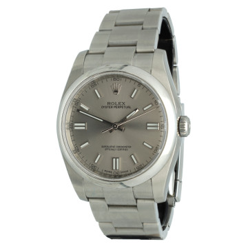 Rolex Oyster Perpetual 36 Grey Dial Full Set