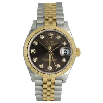 Rolex Datejust 31 Grey/Diamond Index Ref. 278273