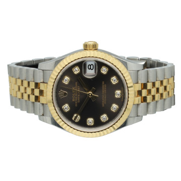 Rolex Datejust 31 Grey/Diamond Index Ref. 278273