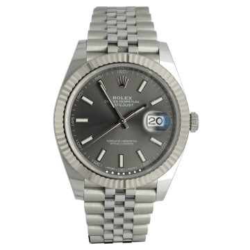Rolex Datejust 41 Ref.126334 Rhodium/Jubilee 