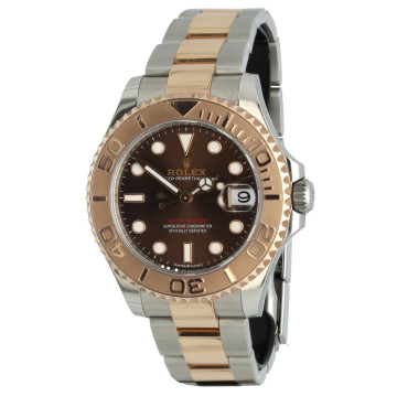 Rolex Yacht-Master 37 Ref.268621 Rosegoud/Staal 