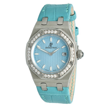 Audemars Piguet Royal Oak Lady "Turquoise Grande Tapisserie Dial"