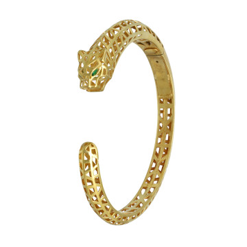 18 Krt Gouden Panter Armband