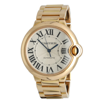 Cartier Ballon Blue 36 mm Rose Goud GERESERVEERD