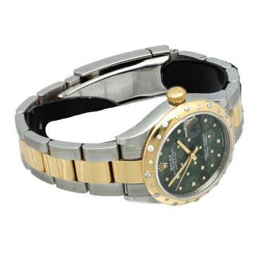 Rolex Datejust 31 GreenDiamond/Flower Dial