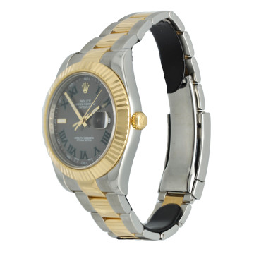 Rolex Datejust II  Ref.116333 Goud/Staal Wimbledon