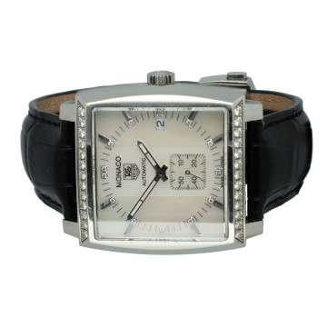 Tag Heuer Monaco MOP Dial Diamant