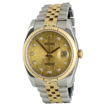 Rolex Datejust 36 Ref.116233 Anniversary Diamonds