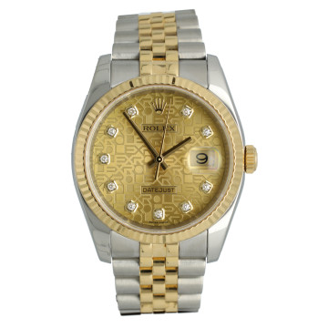 Rolex Datejust 36 Ref.116233 Anniversary Diamonds