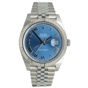 Rolex Datejust 41 Azzuro Blue Ref. 126334