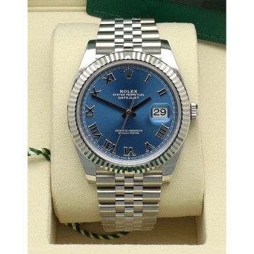 Rolex Datejust 41 Azzuro Blue Ref. 126334