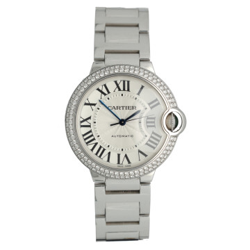 Cartier Ballon Blue 18 Krt Witgoud-Diamant