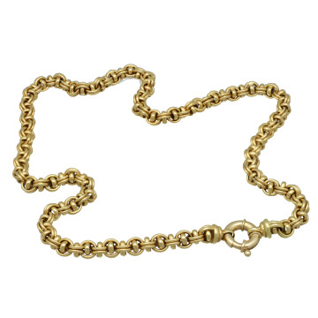 18 Krt gouden fantasie collier