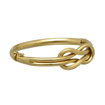 Geelgouden fantasie Bangle