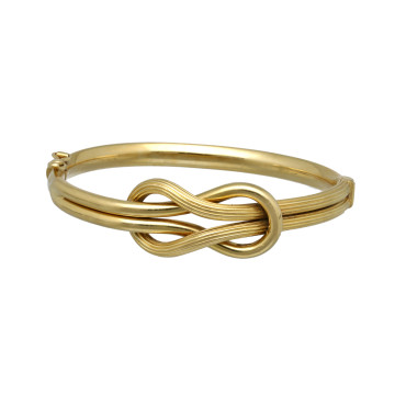 Geelgouden fantasie Bangle