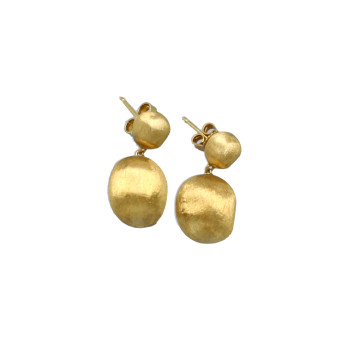 Geelgouden Marco Bicego africa oorbellen