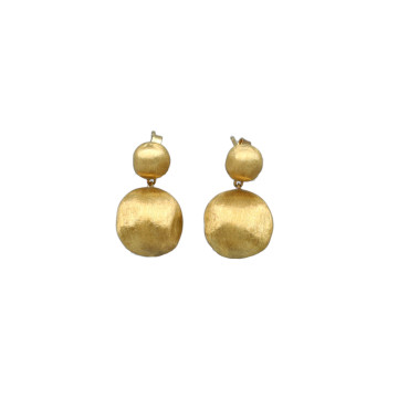 Geelgouden Marco Bicego africa oorbellen