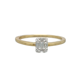 Geelgouden Diamanten ring
