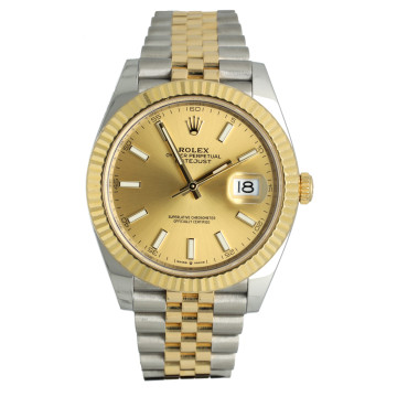 Rolex Datejust 41mm Goud/Staal  Ref:126333
